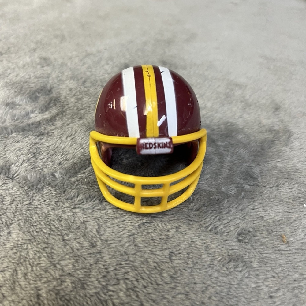 Washington Redskins Commanders MIGHTY RACERS MINI Football HELMET Cake Topper - Picture 2 of 4